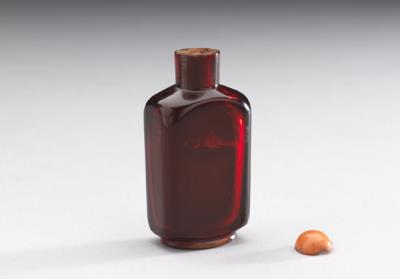 图片[2]-Red glass snuff bottle, 18th century, Qing dynasty-China Archive